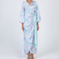 PASTEL WRAP DRESS