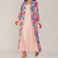 MULTI COLORED CARDIGAN DRESS