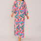 MULTI-COLORED SILK DRESS -2