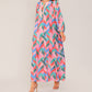 MULTI-COLORED SILK DRESS -2